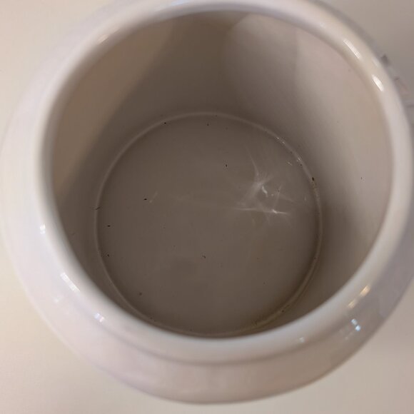 Rae Dunn Made With Love Canister Cookie Jar With Lid Farmhouse Decor Black White - Picture 8 of 11